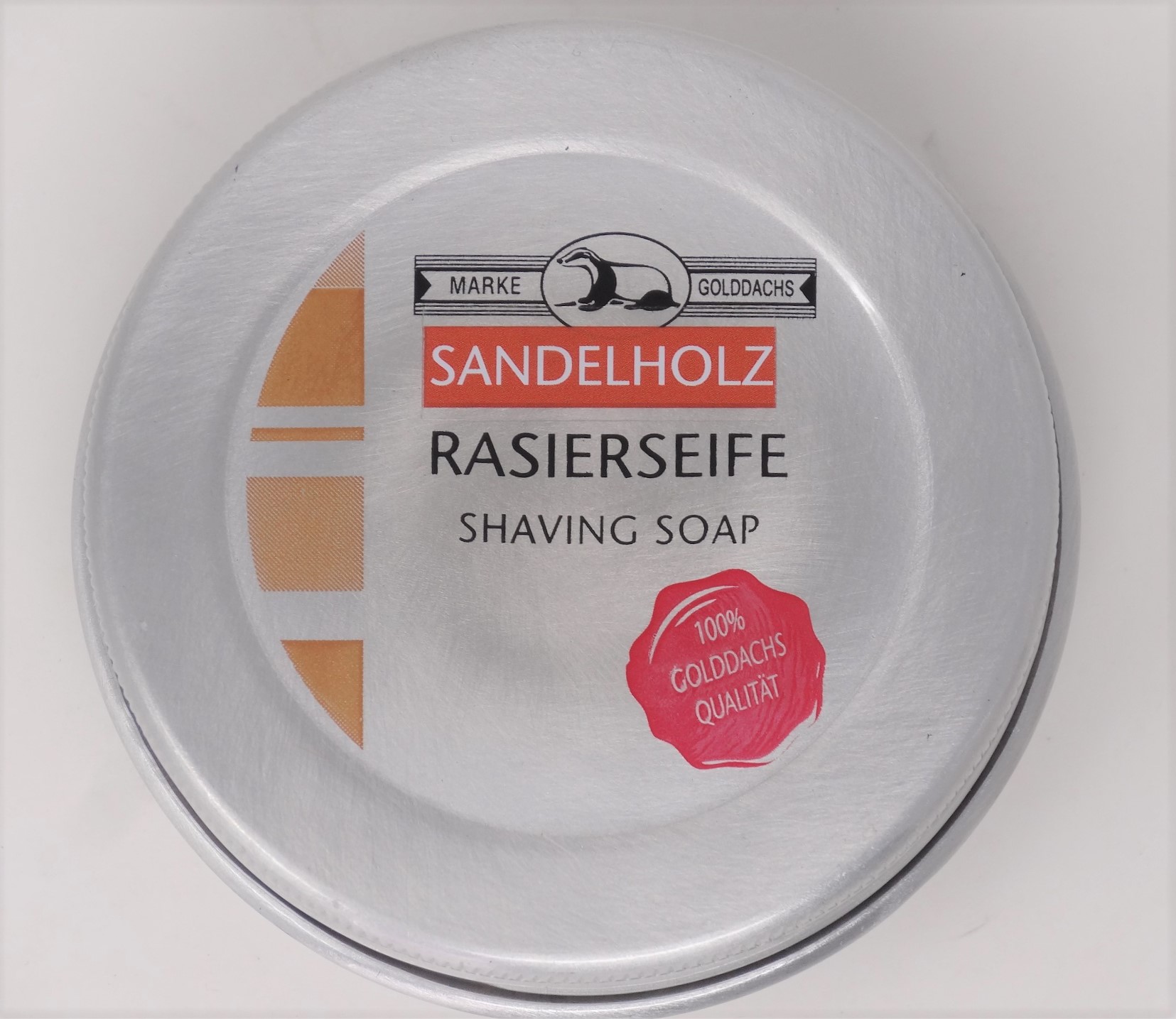 Sandelholz-Rasierseife in der SW10202 | Dose